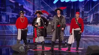 FULL] Captain Dan and the Scurvy Crew - America's Got Talent 2012 Tampa Auditions Day 2