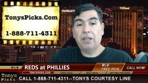 Philadelphia Phillies vs. Cincinnati Reds Pick Prediction MLB Odds Preview 5-18-2014