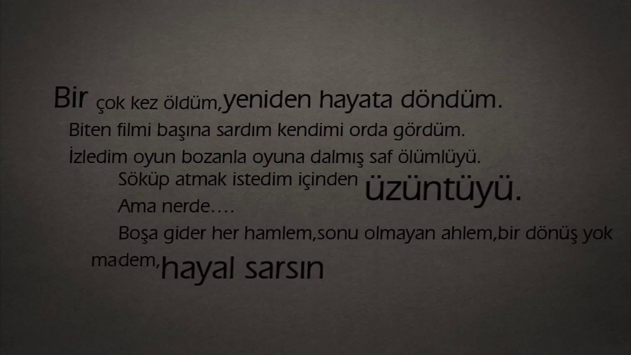 Sagopa Kajmer – Bir Çok Kez Öldüm