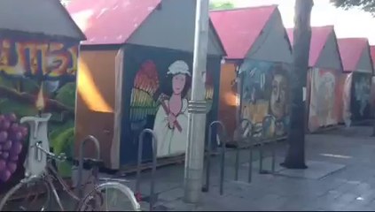 REIMS (51). Les grapheurs inspirés par l'ange au sourire