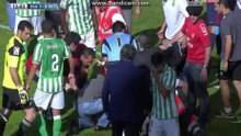 Supporters break through fence at Osasuna