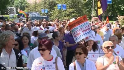 Marea Blanca avisa de que privatizaciones continúan