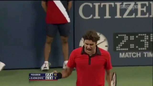 Roger Federer And Novak Djokovic - Incredible Battles in Grand Slam - HD