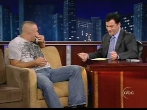 Chuck Liddell on Jimmy Kimmel Show