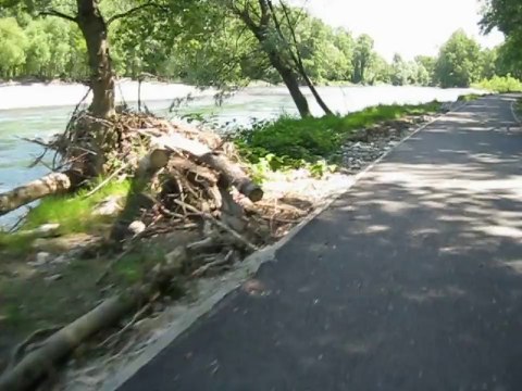 BALLADE A VELO BORDS DU GAVE DE PAU 18 05 2014