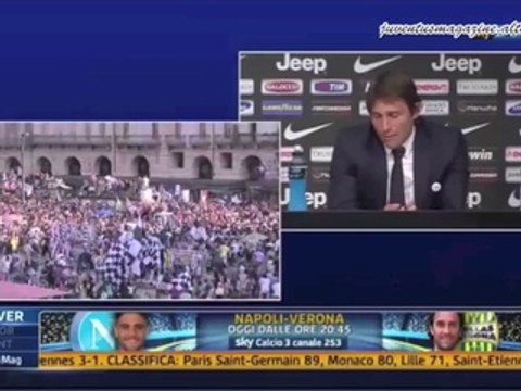 Conferenza Stampa Antonio Conte Post Juve Cagliari 3 - 0