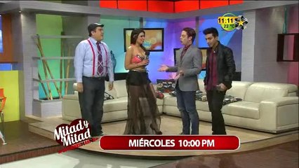 Detrás de cámaras de Mitad y Mitad