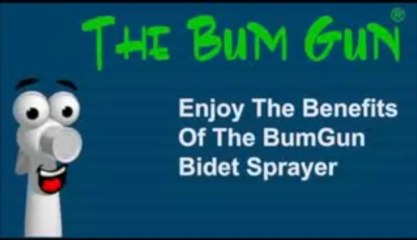 La douchette WC The Bum Gun en français