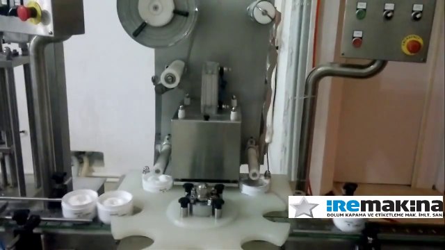 ire Makina | Otomatik Alüminyum Folyo Kesme ve yapıştırma makinası