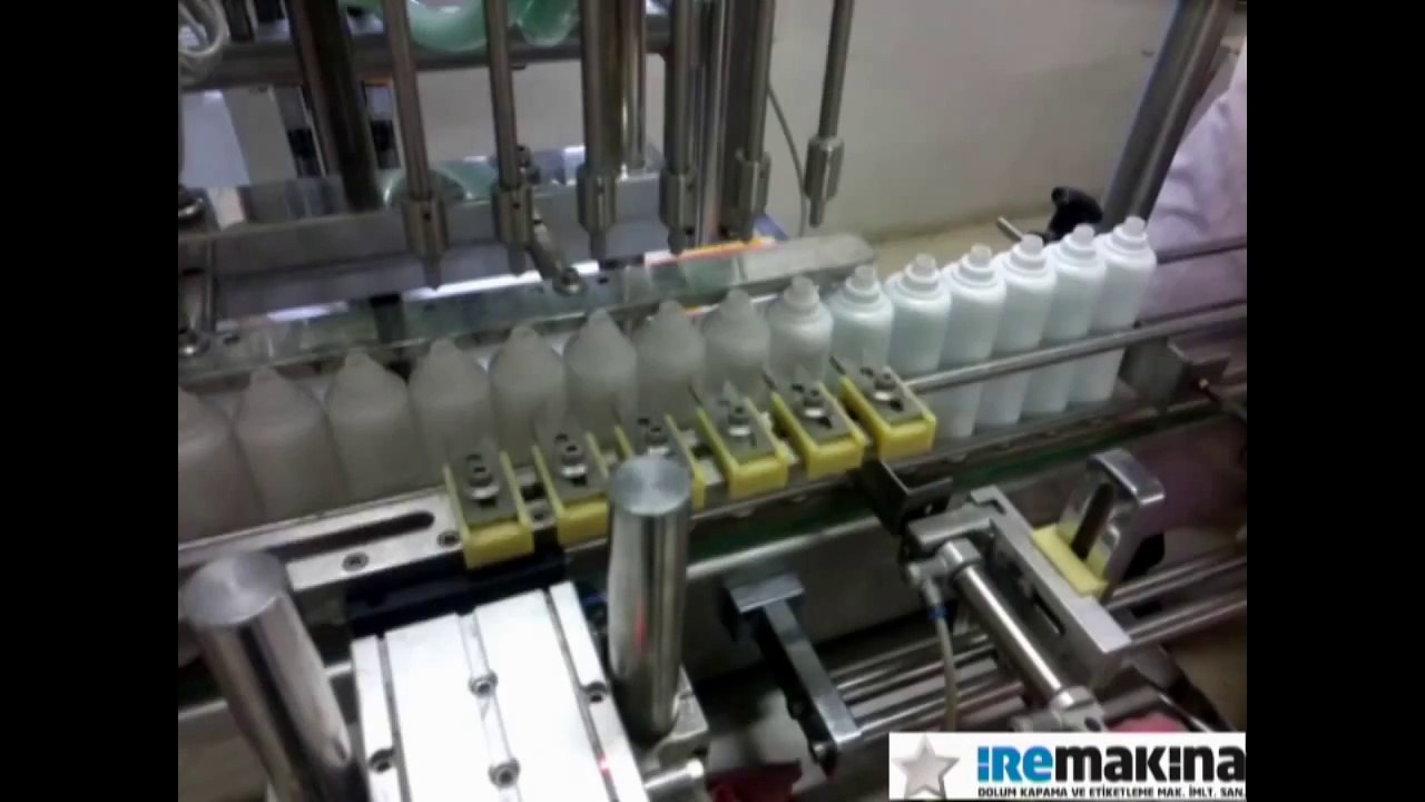 İre Makina Dolum Ve Etiketleme Makinası