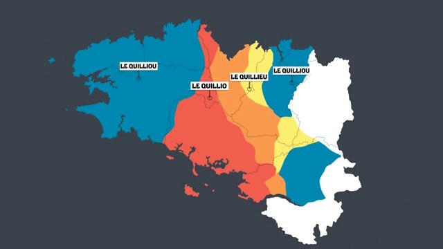 Breton, évolution des dialectes