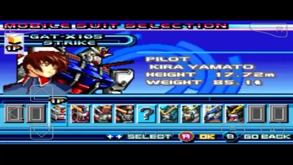 Mobile Suit Gundam Seed Battle Assault Android Gameplay GBA Emulator