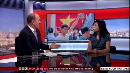 BBC ベトナム - 中国に対する抗議デモ