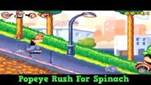 Popeye Rush For Spinach Android Gameplay GBA Version Emulated