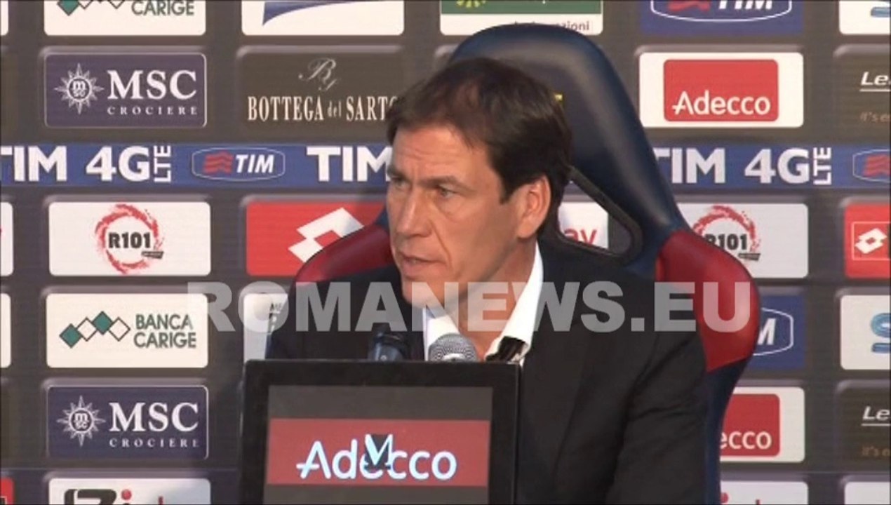 Conferenza stampa Garcia post Genoa-Roma