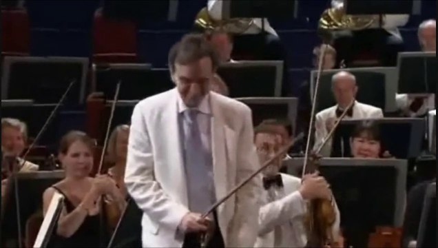 GIL SHAHAM & BBCSyO DAVID.ROBERTSON dir. BARBER Violin Concerto LIVE