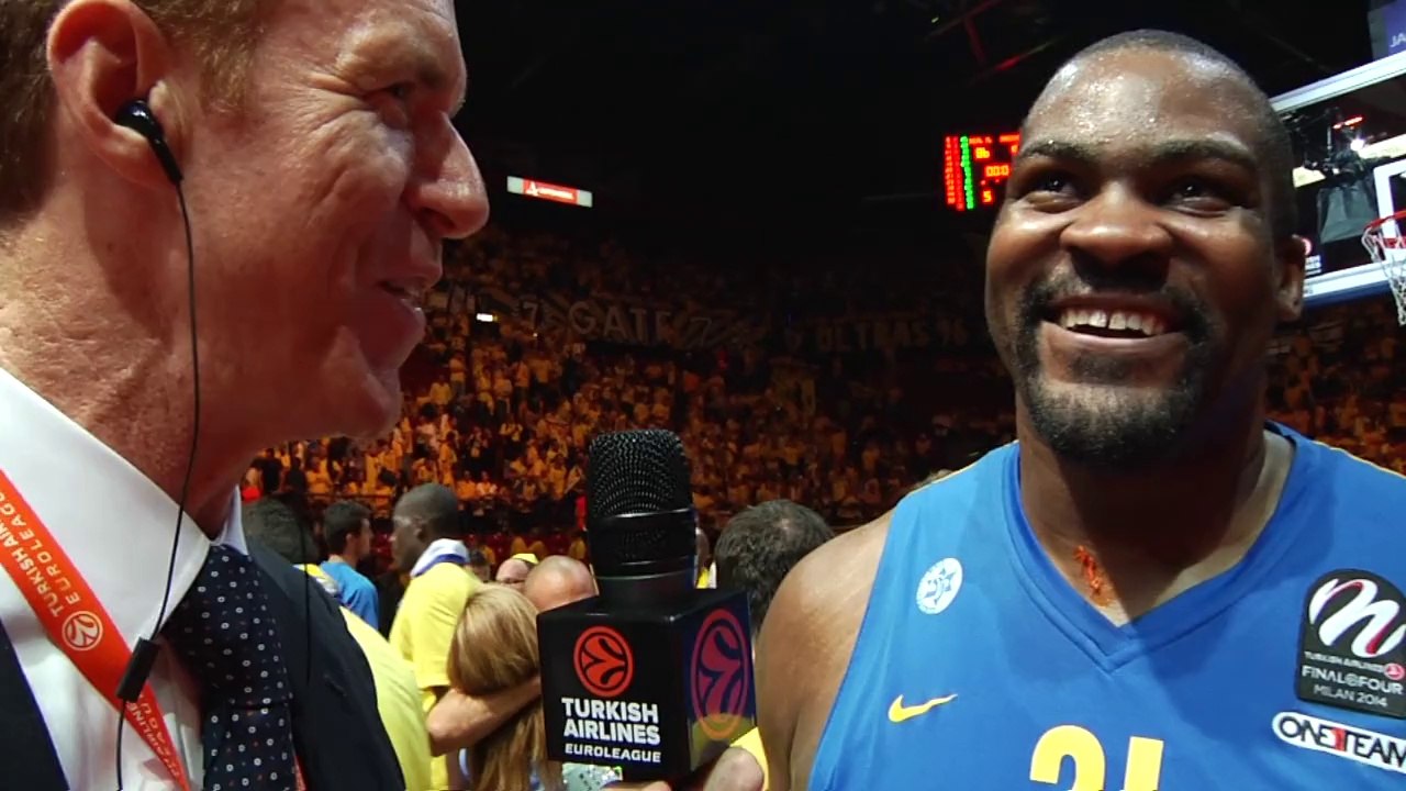 Post-game interview: Sofoklis Schortsanitis, Maccabi Electra Tel Aviv