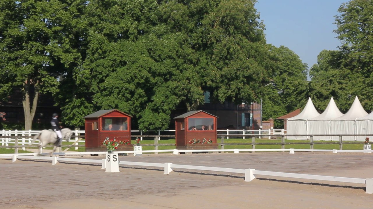 Dressage CCE AS P 2 TDA JARDY 17 05 2014 - Elia Ghesquière et Panoramix des Templiers