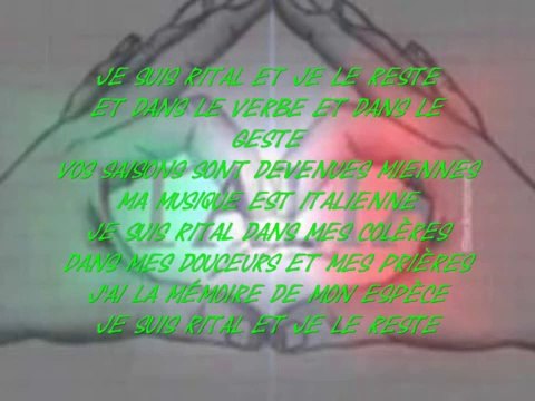 claude barzotti - je suis rital