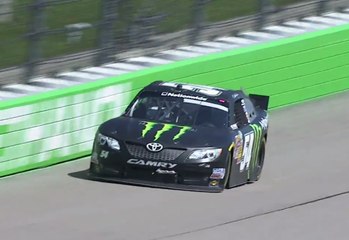 NASCAR ! Final Laps Sam Hornish Jr. wins at Iowa Speedway - Motorsport