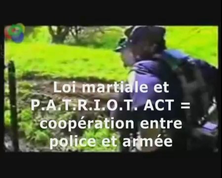 Nouvelle ordre mondiale (NWO) quand larmée occupera nos rues