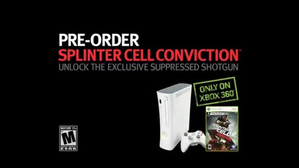 Splinter Cell Conviction Shotgun Trailer
