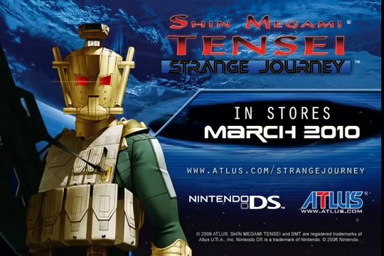 Shin Megami Tensei Strange Journey Gameplay Trailer