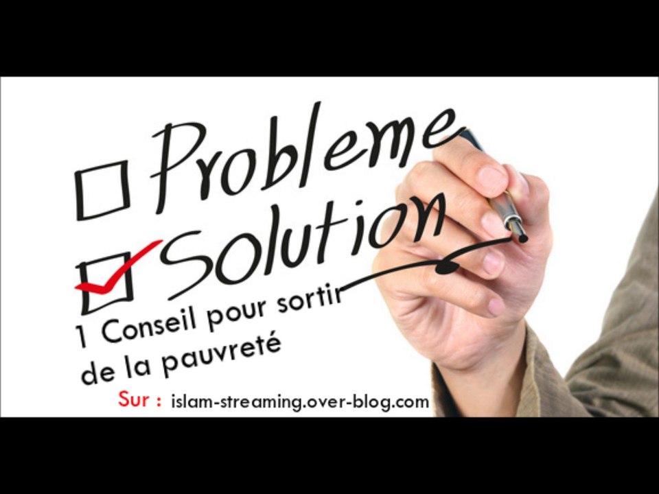 1 Conseil pour sortir de la pauvreté islam-streaming.over-blog