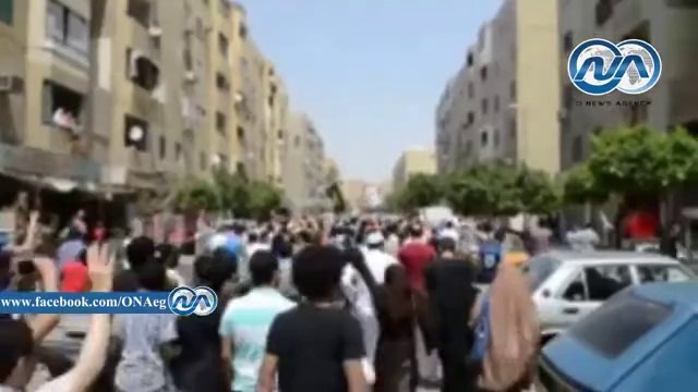 شاهد.. هتافات مناهضة للجيش بمسيرة الإخوان بمدينة نصر