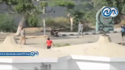 شاهد.. المدينة الجامعية للأزهر بدون بوابات والأمن يحاصرها