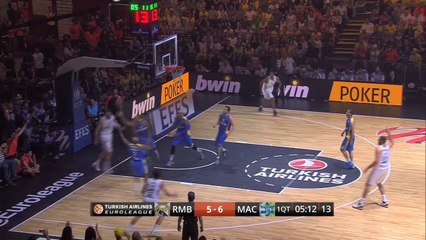 Championship Game Magic Moment: Monster Block by Devin Smith, Maccabi Electra Tel Aviv
