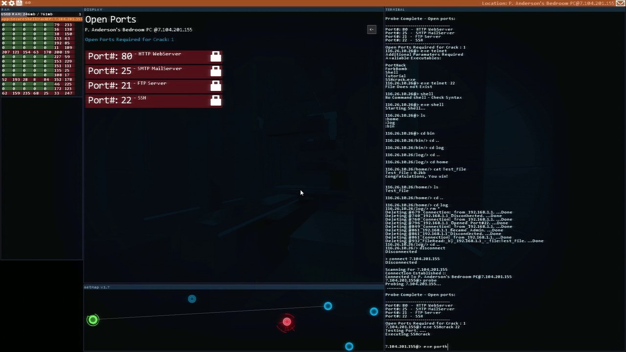Playing HackNet Part 1