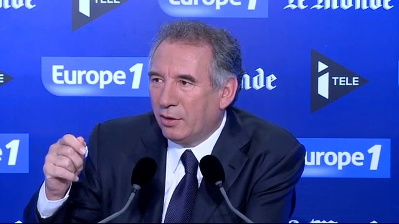 François Bayrou, invité du Grand Rendez-Vous sur Europe1 - 180514