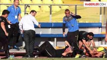 Kıbrıs Rum Kesimi'nde Yedek Kulübesindeki Oyuncu Vuruldu