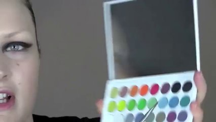 CREATIVE CRYSTAL GLAM ROCK MAKE-UP TUTORIAL