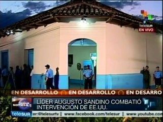 Encabezó D. Ortega los homenajes de Nicaragua a César Augusto Sandino