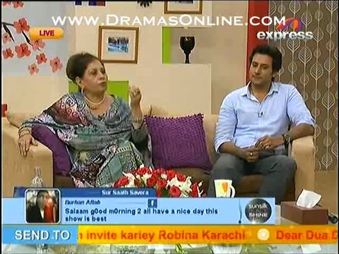 Mrs Khan, Ghazala Javed and Psychologist telling that why there are being cheap dramas produced interesting video