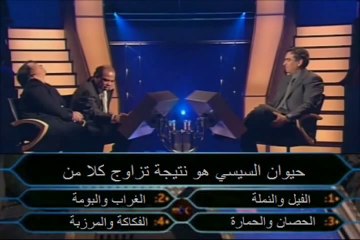 من سيربح المليون التى تم منعها في مصر