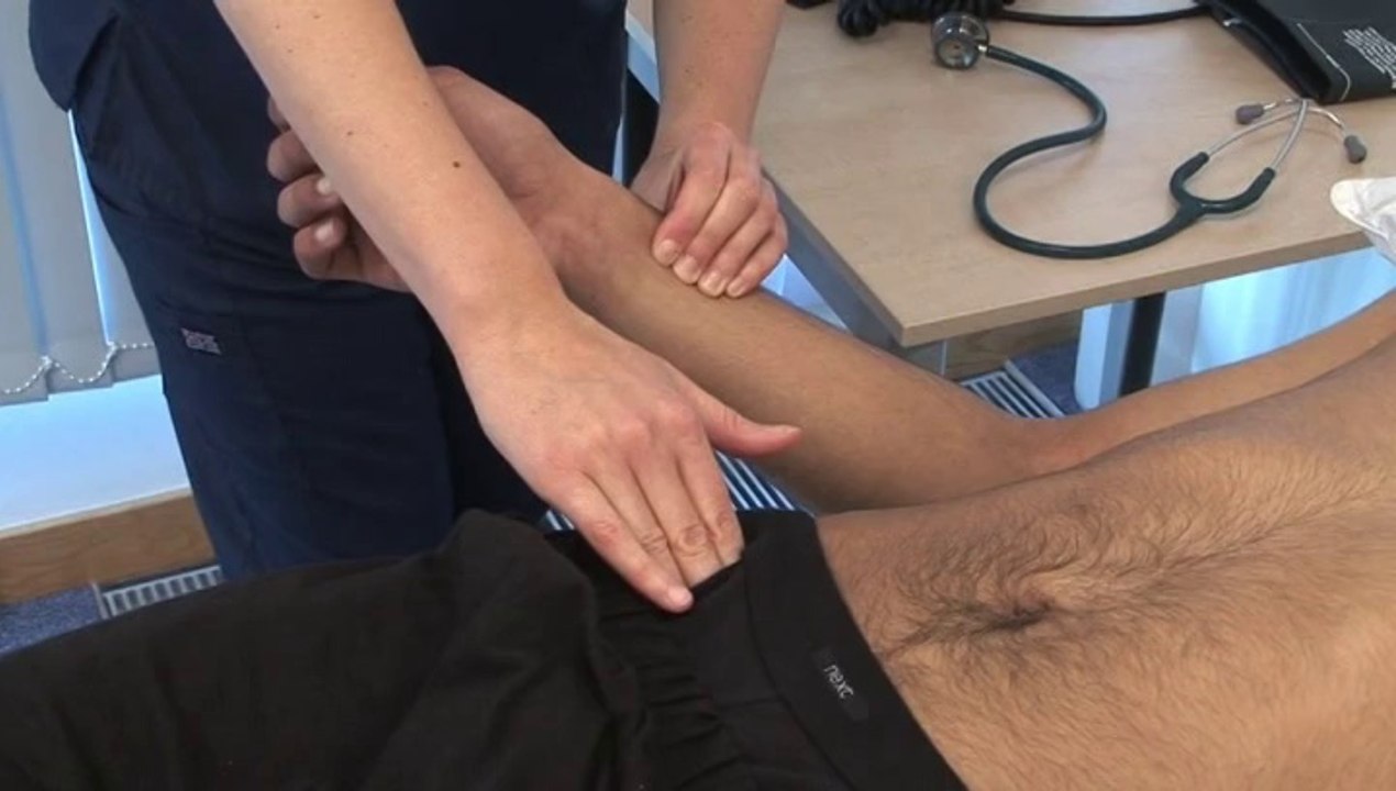 Examination of cardiovascular system