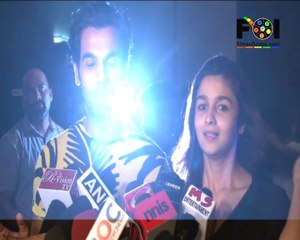 Alia Attends Special Screening Of 'Citylights'