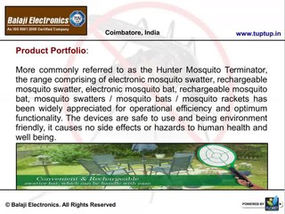 Eco Friendly Mosquito Destroying Devices manufacturers in India