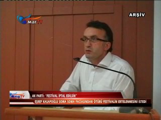 AK PARTİ  ''FESTİVAL İPTAL EDİLSİN''