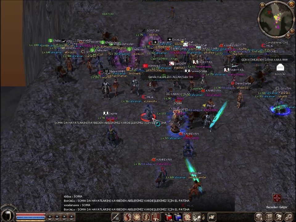 Constantine de SOMA için birlik ve beraberlik