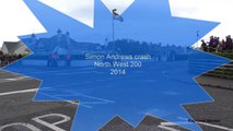 Gros crash en moto : course de North West 200 - Simone Andrews