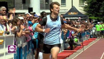 Finale M 200 m (Victoire de Christophe Lemaitre en 20''30)