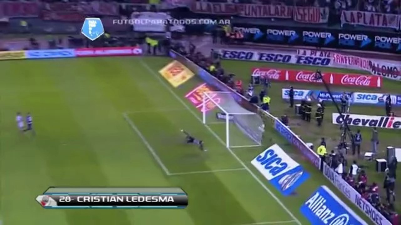 Football - Cristian Ledesma inscrit son premier but pour River Plate et il est fabuleux