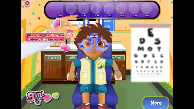 Dora Explorer and go Diego go at the Eye Clinic Called Dora La Exploradora en Espagnol ♛♛۩۞۩❤♚