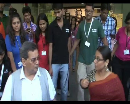 Vidya Balan at Whistling Woods International