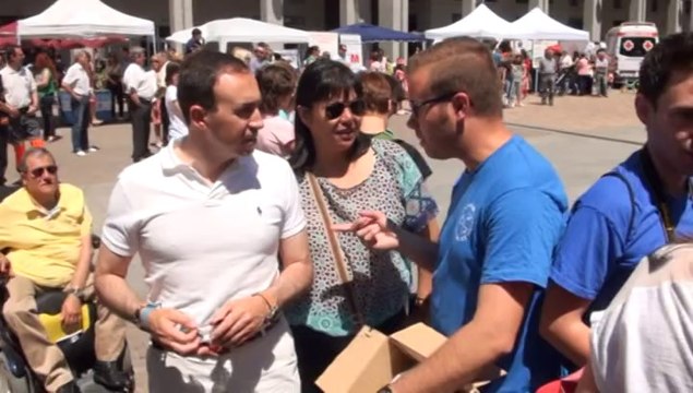La Plaza Mayor acogió el acto principal del Día Internacional de las Familias en Leganés