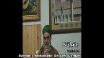 Şeyh Ahmed el Kadiri ks   Şükür